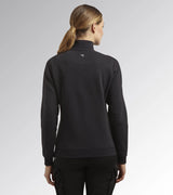 Diadora Utility DONNA SWEATSHIRT FZ ATHENA FELPA FULL ZIP NERO  177677 80013