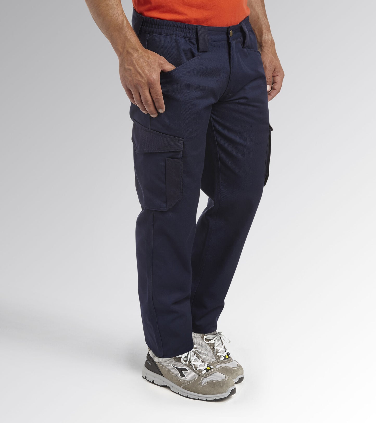 Pantaloni da lavoro Diadora Utility PANT STAFF WINTER CARGO BLU 171659 60062