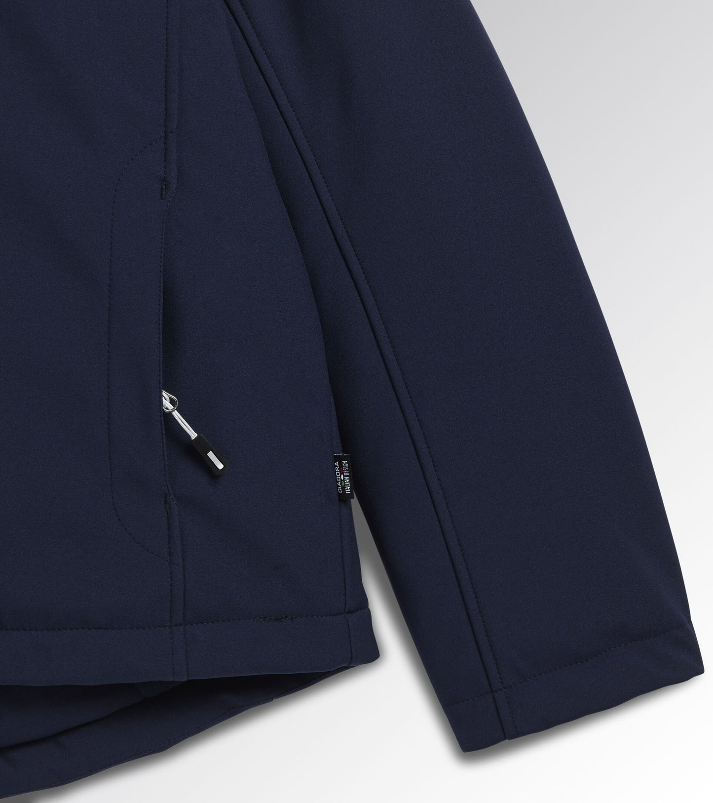 DIADORA UTILITY  - GIACCA PADDED SOFTSHELL SAIL BLU CLASSICO 178365 60062