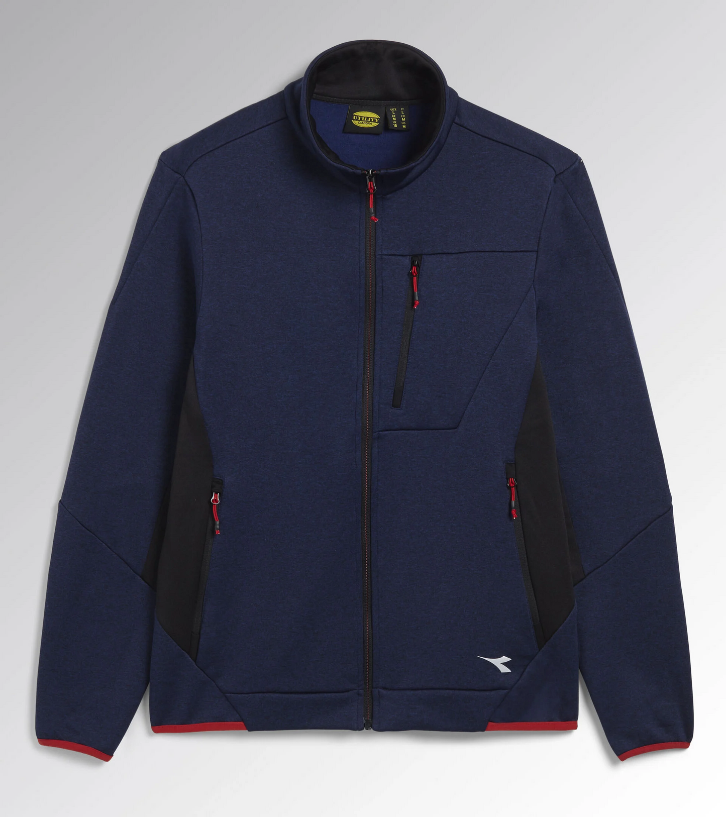 DIADORA UTILITY POLAR FLEECE TECHNO Pile tecnico super stretch BLU ABISSO/NERO