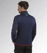 DIADORA UTILITY POLAR FLEECE TECHNO Pile tecnico super stretch BLU ABISSO/NERO