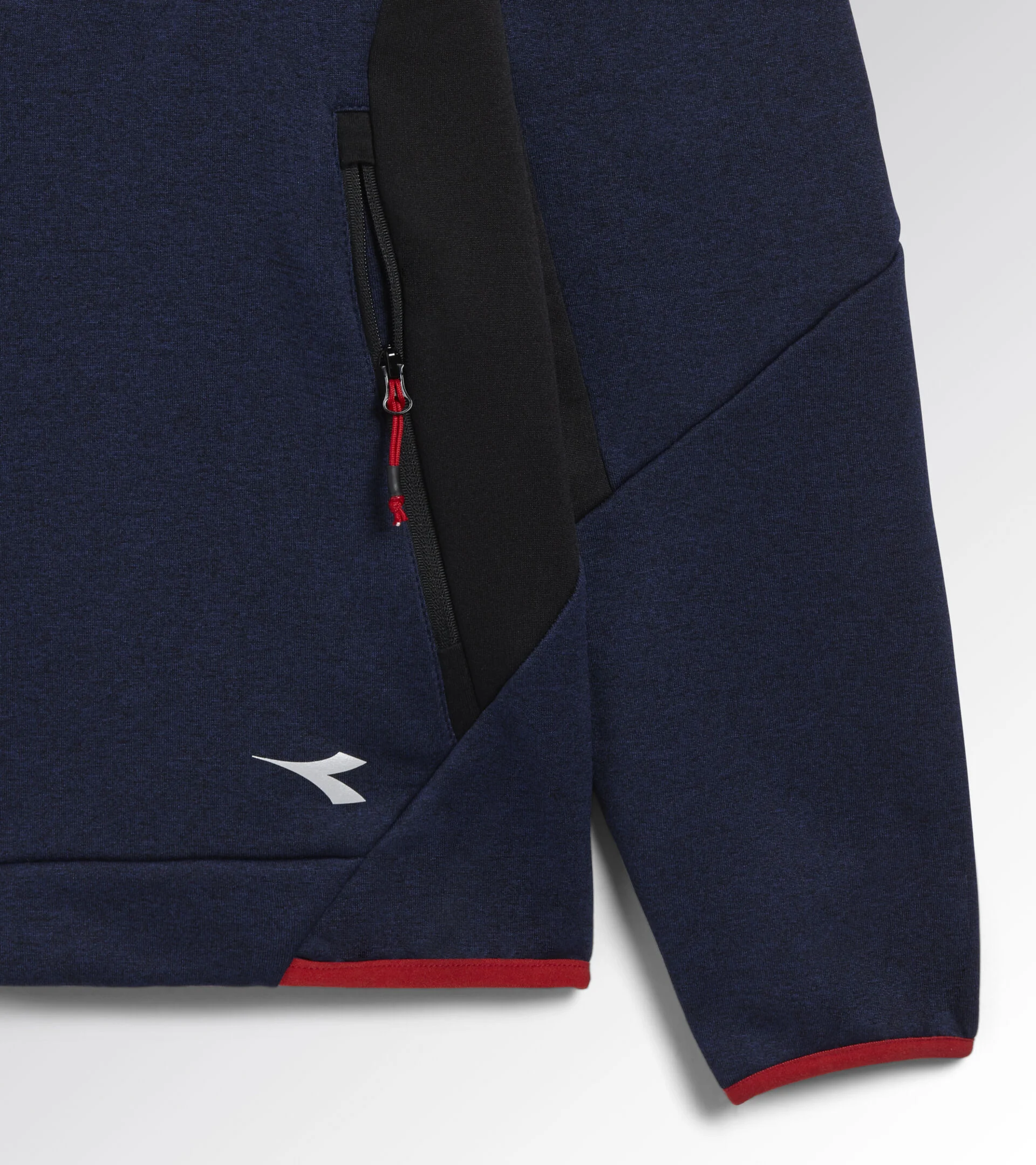 DIADORA UTILITY POLAR FLEECE TECHNO Pile tecnico super stretch BLU ABISSO/NERO