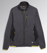 DIADORA UTILITY POLAR FLEECE TECHNO Pile tecnico super stretch GRIGIO/NERO