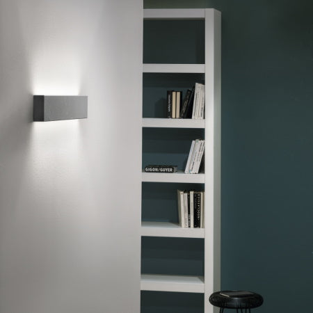 Lampada a parete Box_W2 Bi Emission 36 topLED  28 W AC 4000K Linea Light 8257N