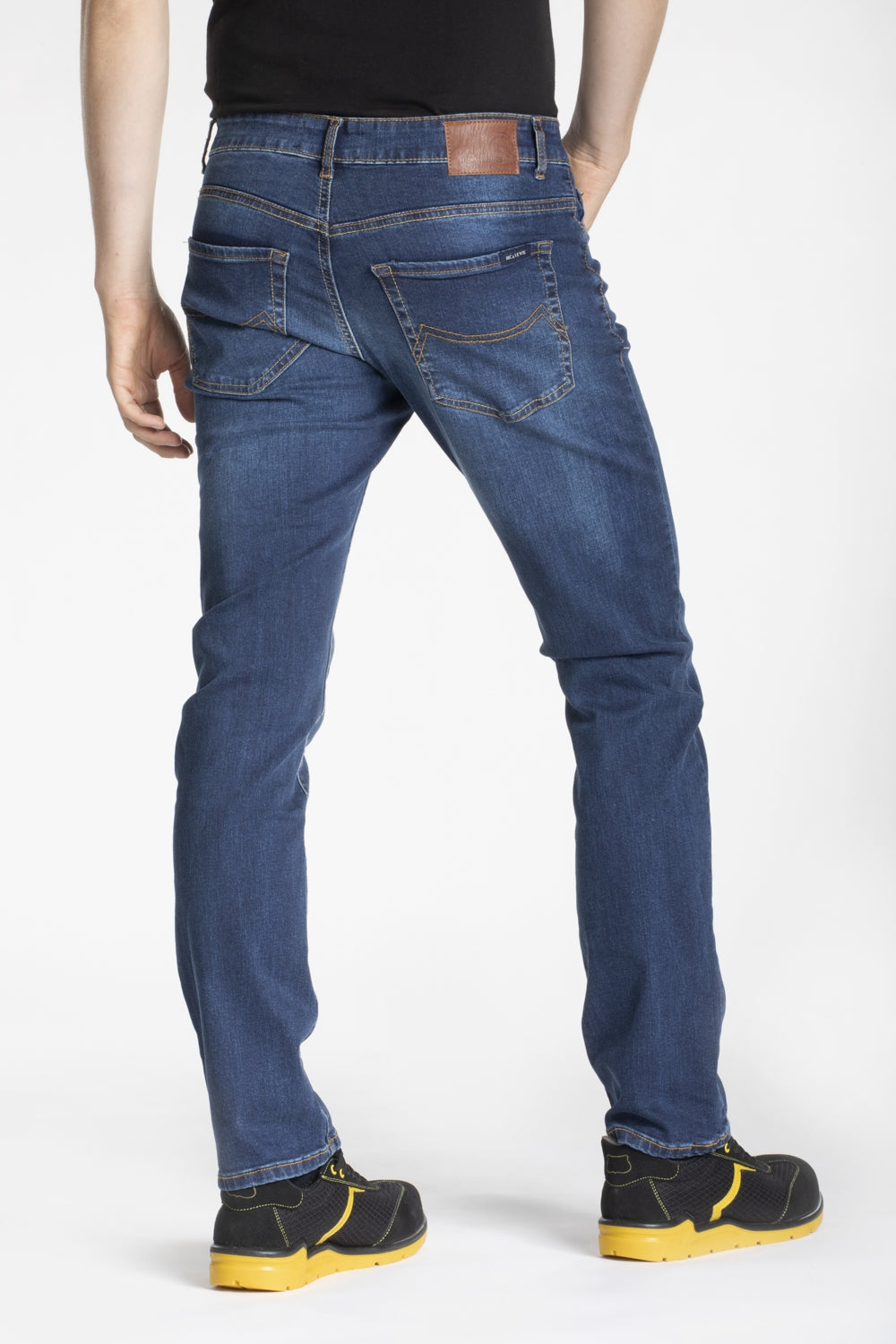 Jeans Fibreflex  dritti comfort in denim spazzolato elasticizzato WORK8 Rica Lewis