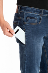 Jeans Fibreflex®  Smartphone stretch Smart Pocket blu denim Rica Lewis