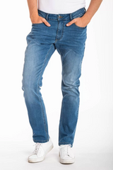 Jeans Fibreflex® Smartphone jeans stretch stone wash Smart Pocket light Rica Lewis