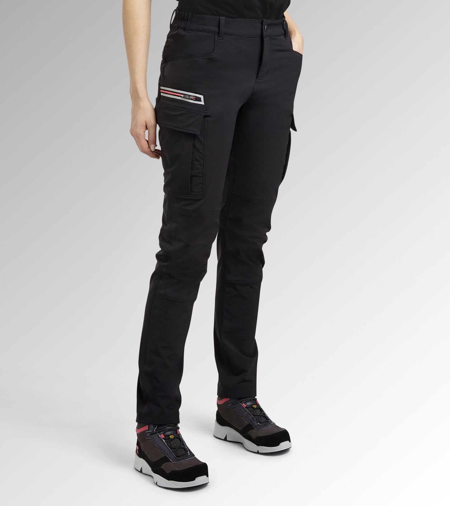 Pantaloni da lavoro donna Diadora Utility PANT ABILITY ATHENA NERO 179826 80013