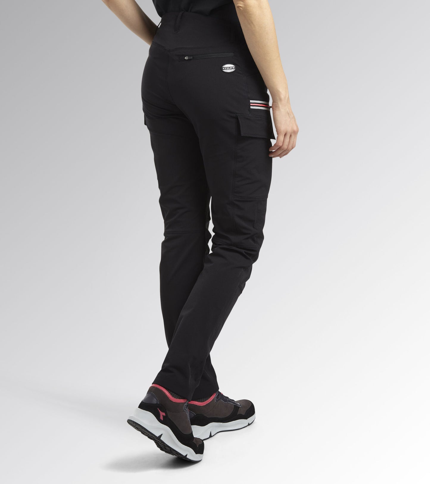 Pantaloni da lavoro donna Diadora Utility PANT ABILITY ATHENA NERO 179826 80013