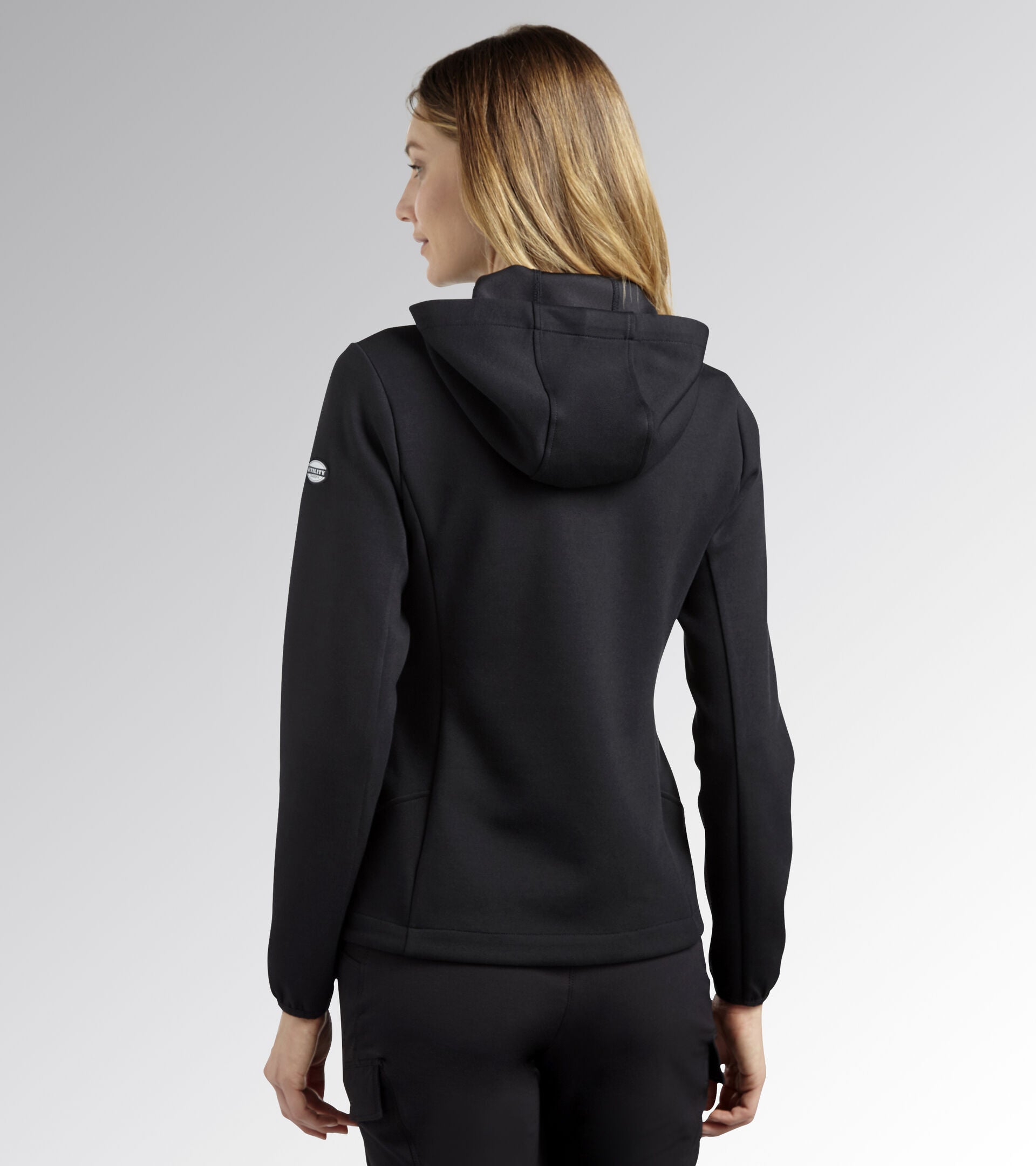Felpa Donna Diadora Utility SWEATSHIRT ABILITY ATHENA NERO 179827 80013