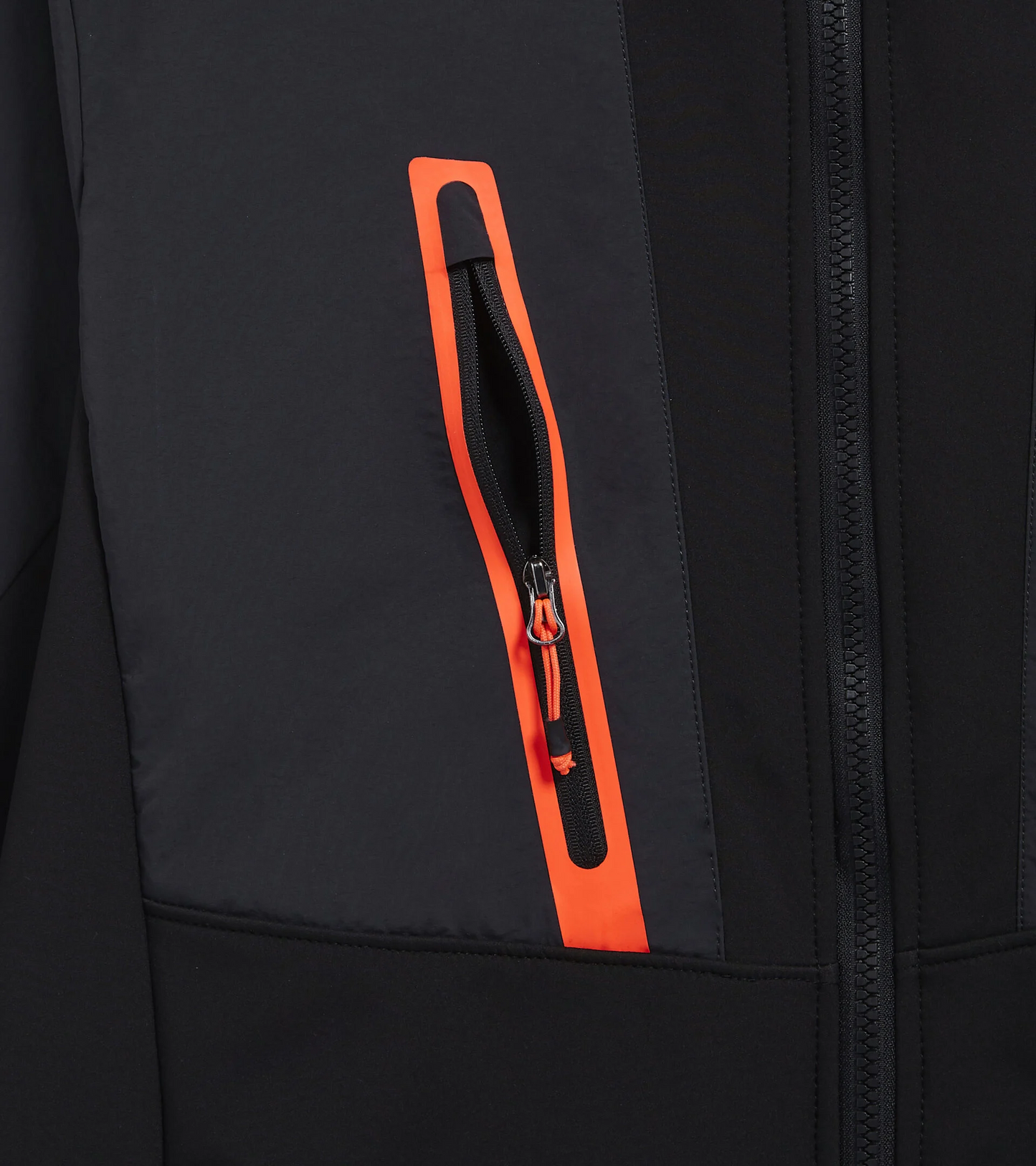 DIADORA UTILITY  SOFTSHELL HYBRID  Giacca bimateriale softshell 179823 C8817 NERO/NERO FANTASMA