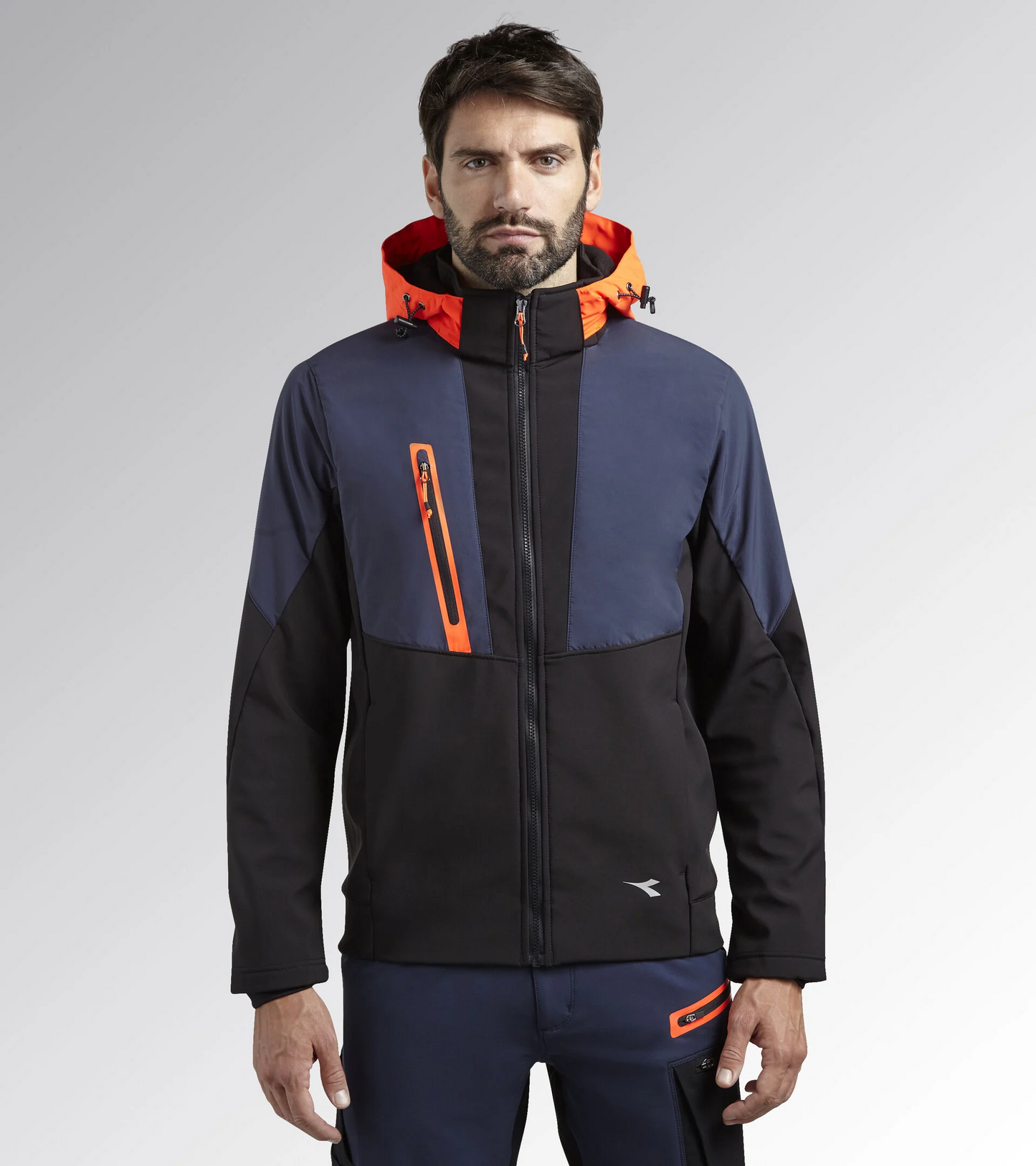 DIADORA UTILITY  SOFTSHELL HYBRID  Giacca bimateriale softshell 179823 C4725