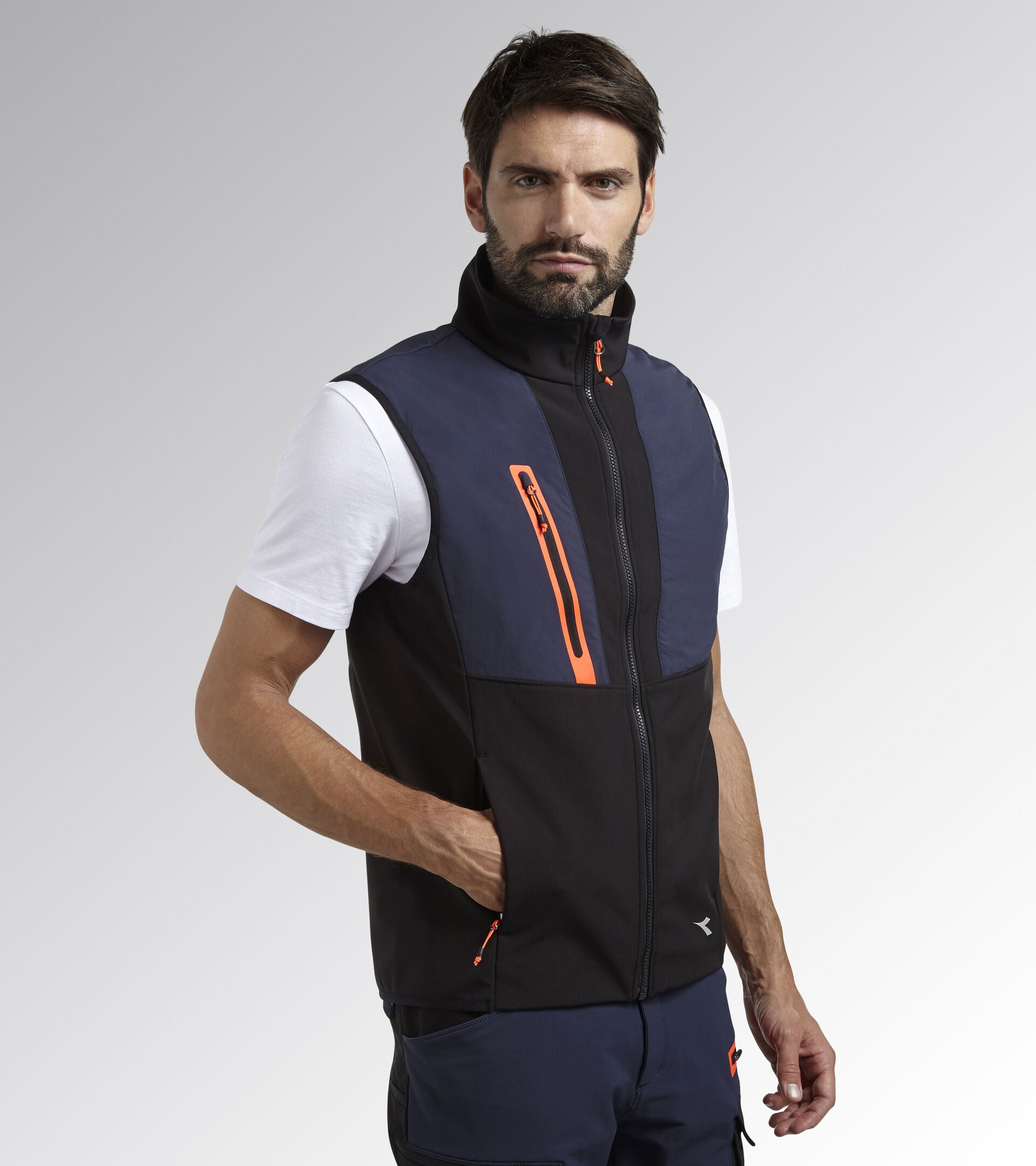 Diadora Utility VEST SOFTSHELL HYBRID Gilet bimateriale softshell  180066 C4725