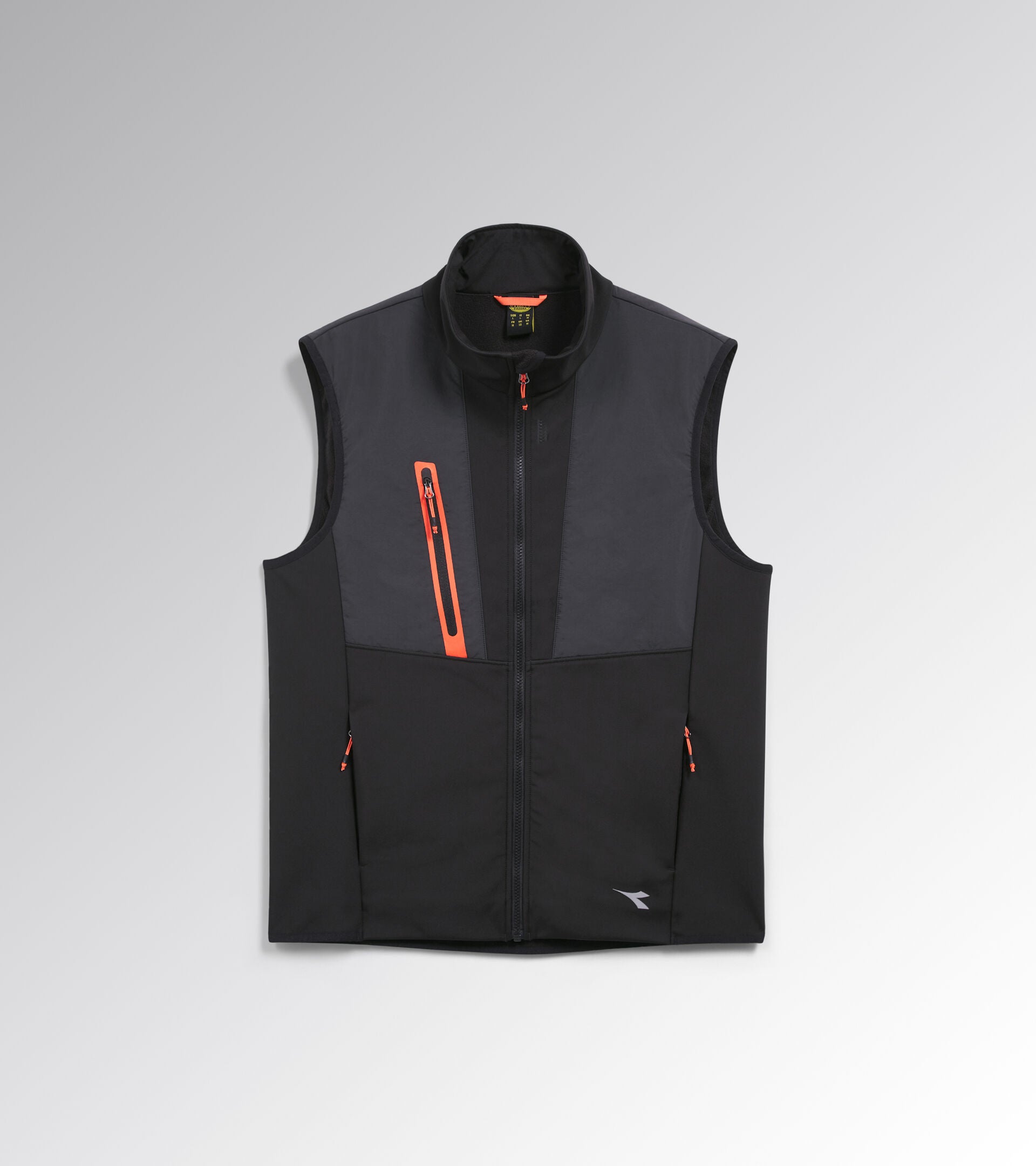 Diadora Utility VEST SOFTSHELL HYBRID Gilet bimateriale softshell  180066 C8817 NERO/NERO FANTASMA