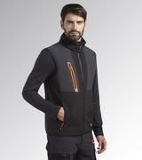 Diadora Utility VEST SOFTSHELL HYBRID Gilet bimateriale softshell  180066 C8817 NERO/NERO FANTASMA