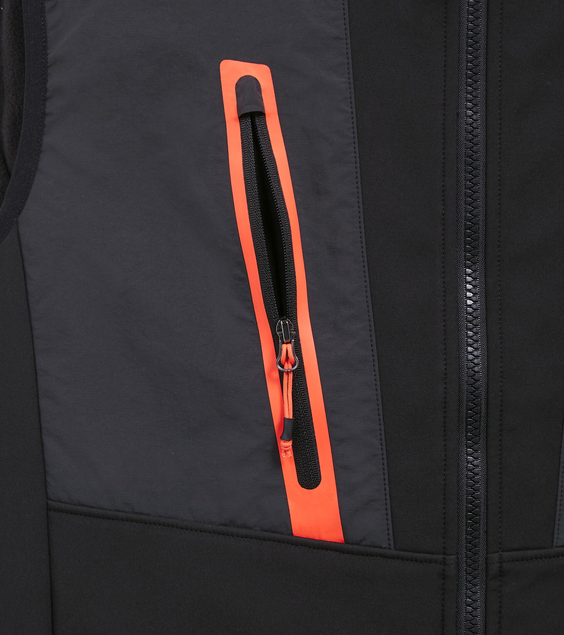 Diadora Utility VEST SOFTSHELL HYBRID Gilet bimateriale softshell  180066 C8817 NERO/NERO FANTASMA