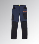Diadora Utility PANT HYBRID PERFORMANCE Pantalone performance multimateriale elasticizzato 179838 C4725 NERO/BLU PROFONDO