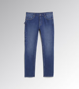 Diadora Utility  PANT STONE STRETCH jeans  Denim workwear stonewashed 179830 60023 BLU LUNA