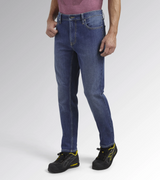 Diadora Utility  PANT STONE STRETCH jeans  Denim workwear stonewashed 179830 60023 BLU LUNA