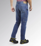 Diadora Utility  PANT STONE STRETCH jeans  Denim workwear stonewashed 179830 60023 BLU LUNA