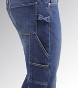 Diadora Utility  PANT STONE STRETCH jeans  Denim workwear stonewashed 179830 60023 BLU LUNA