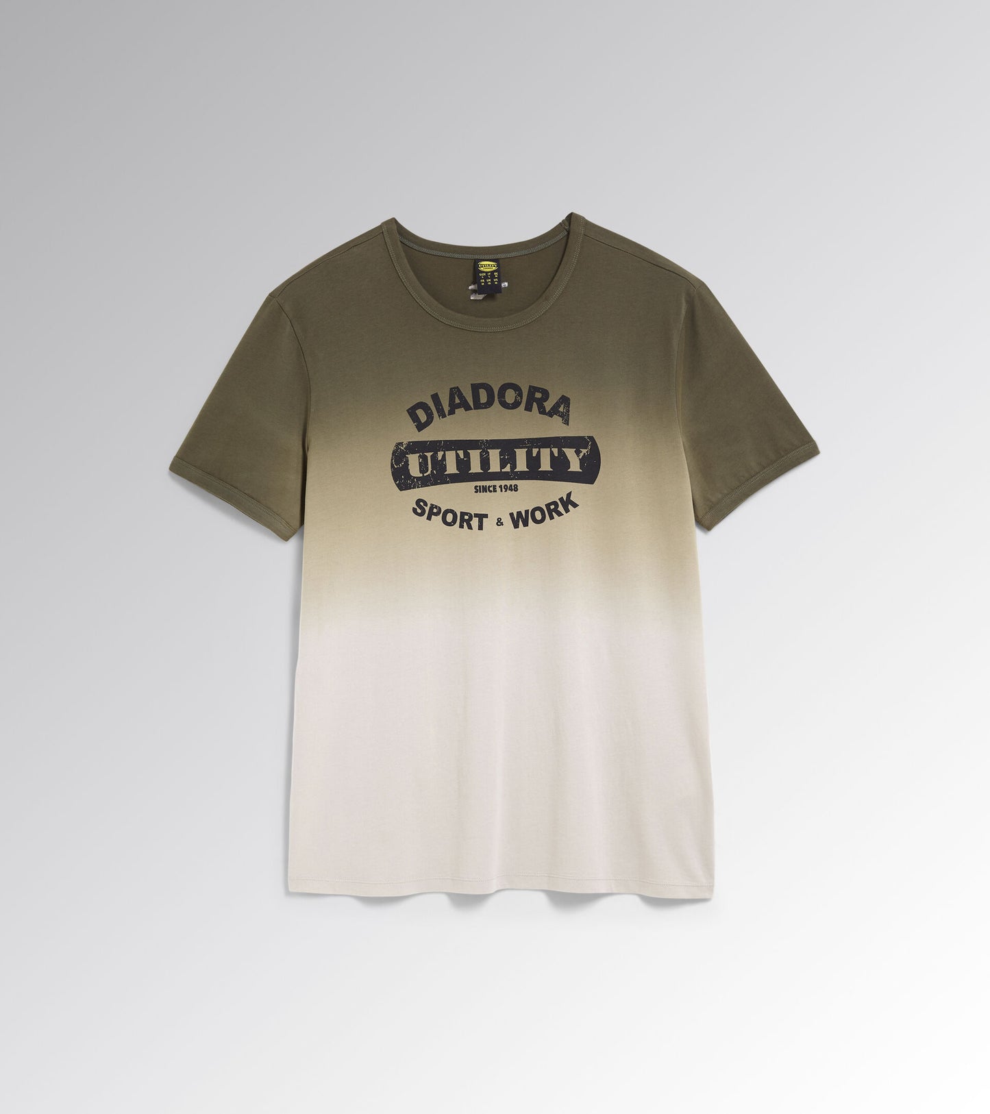 Diadora Utility  T-SHIRT DEEP DYED T-shirt manica corta 179831 25003 BEIGE BETULLA