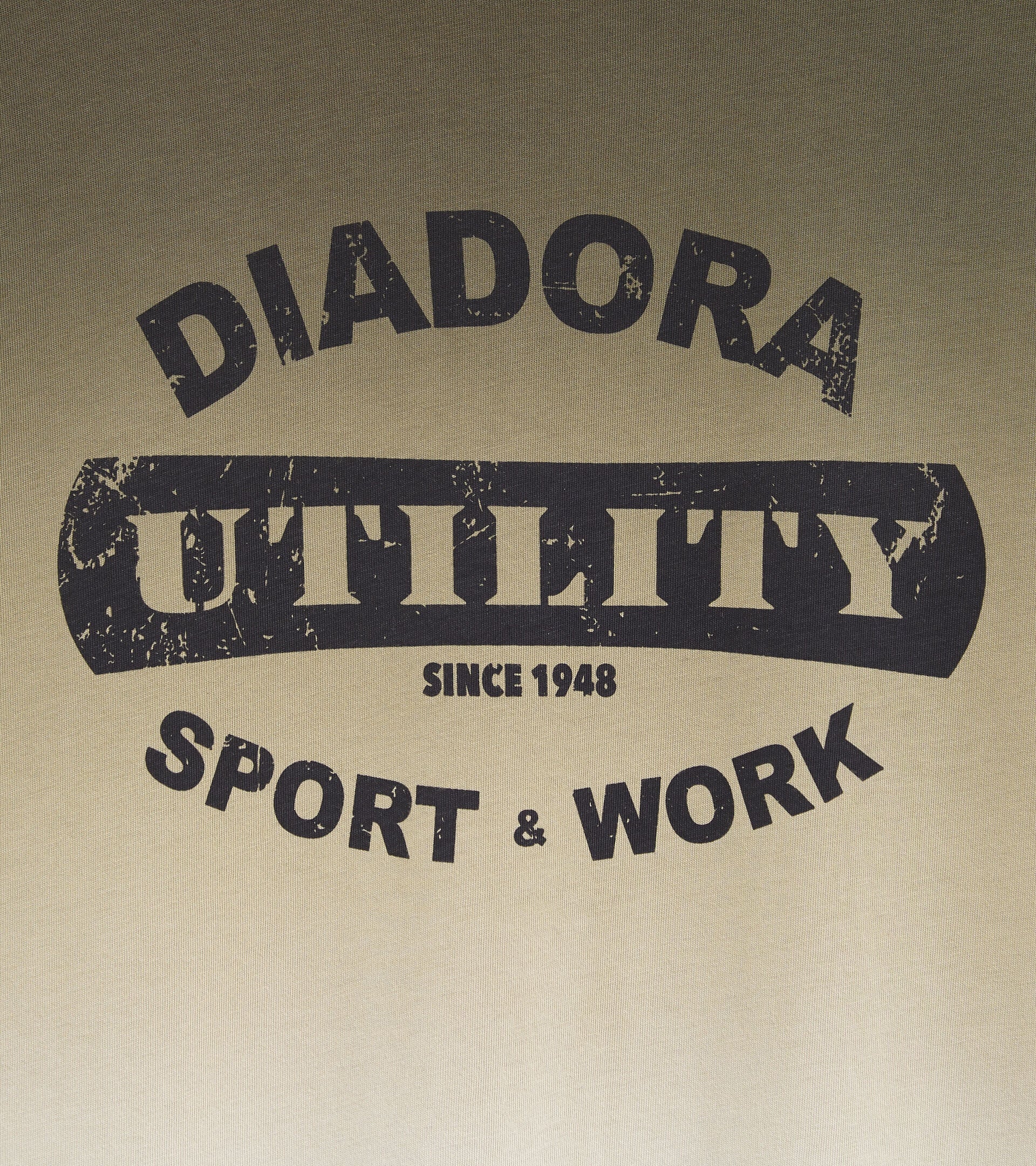 Diadora Utility  T-SHIRT DEEP DYED T-shirt manica corta 179831 25003 BEIGE BETULLA