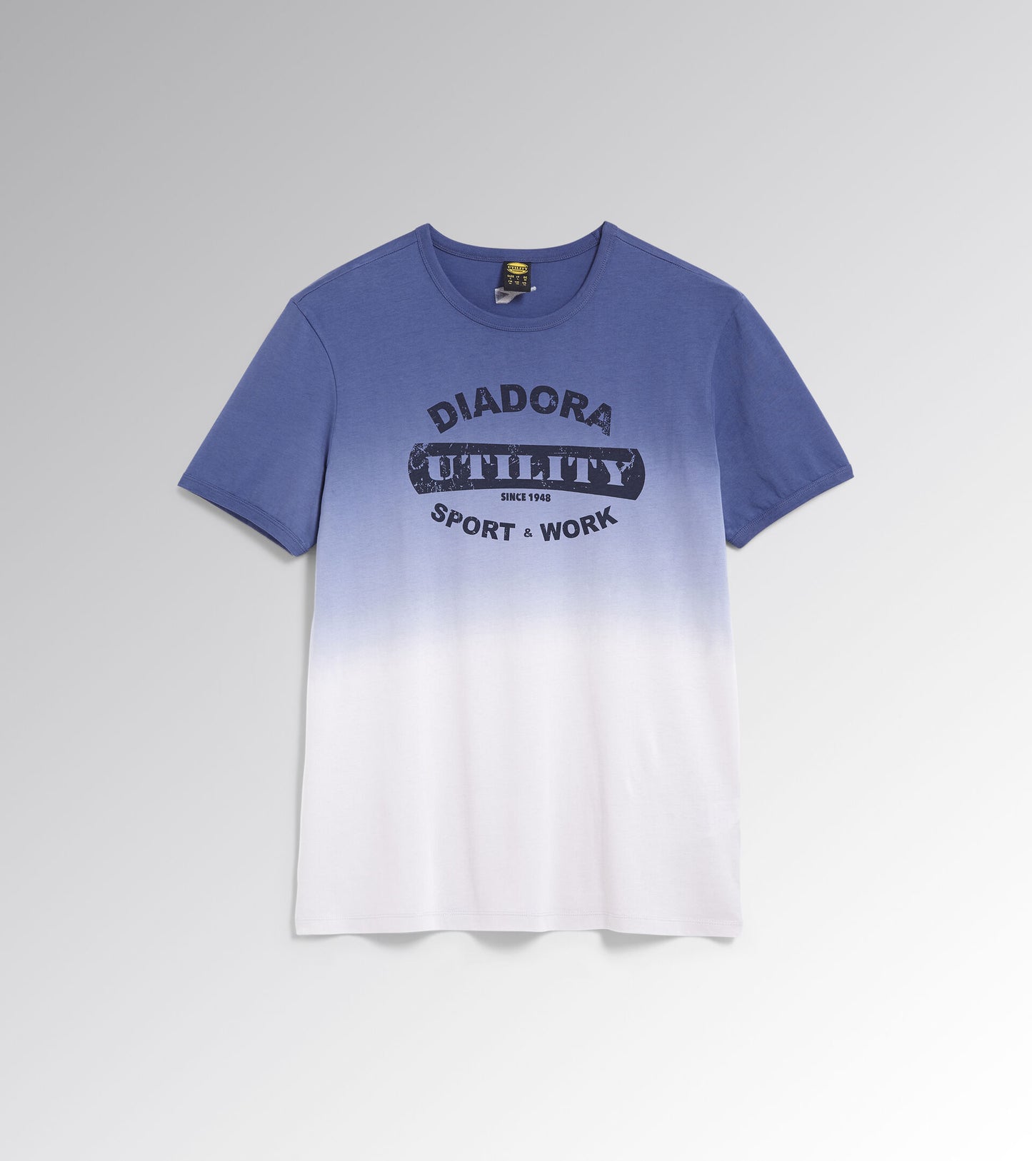 Diadora Utility  T-SHIRT DEEP DYED T-shirt manica corta 179831 75151 GRIGIO PLEUROTUS