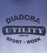 Diadora Utility  T-SHIRT DEEP DYED T-shirt manica corta 179831 75151 GRIGIO PLEUROTUS