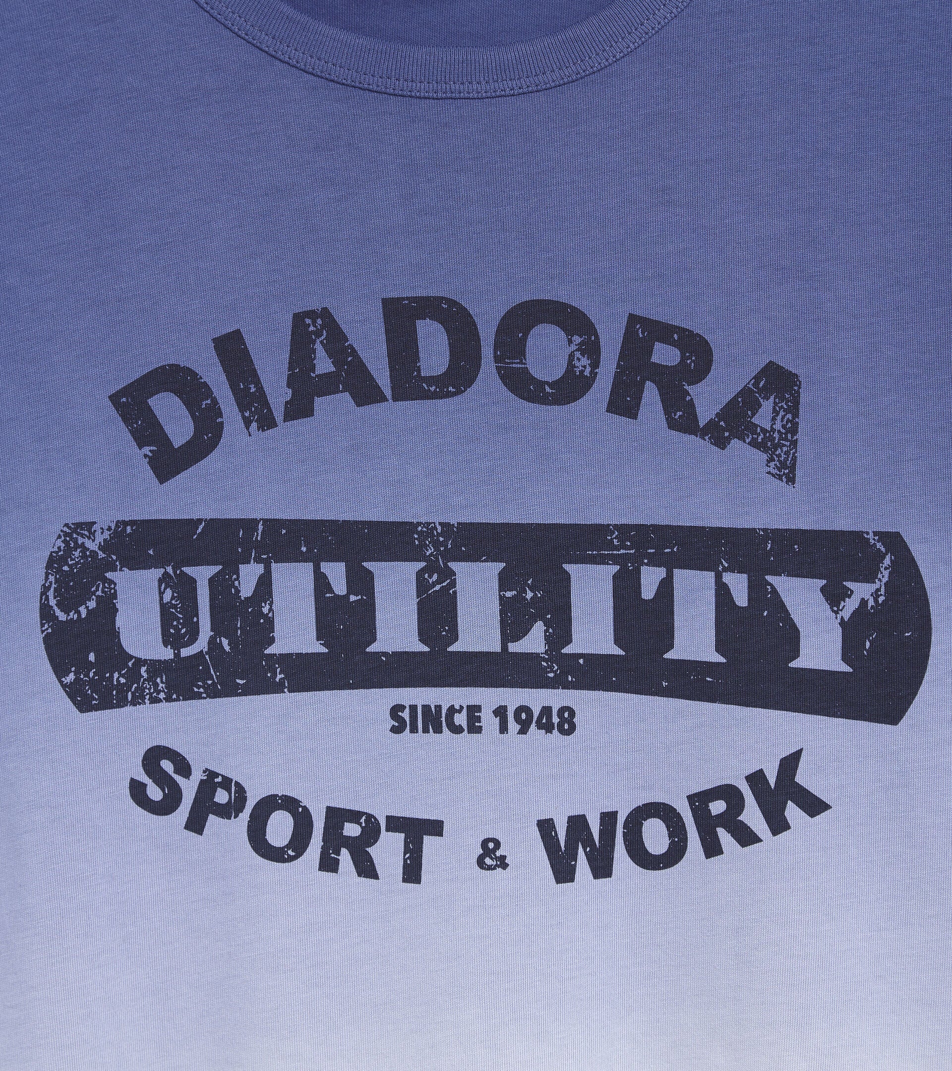 Diadora Utility  T-SHIRT DEEP DYED T-shirt manica corta 179831 75151 GRIGIO PLEUROTUS