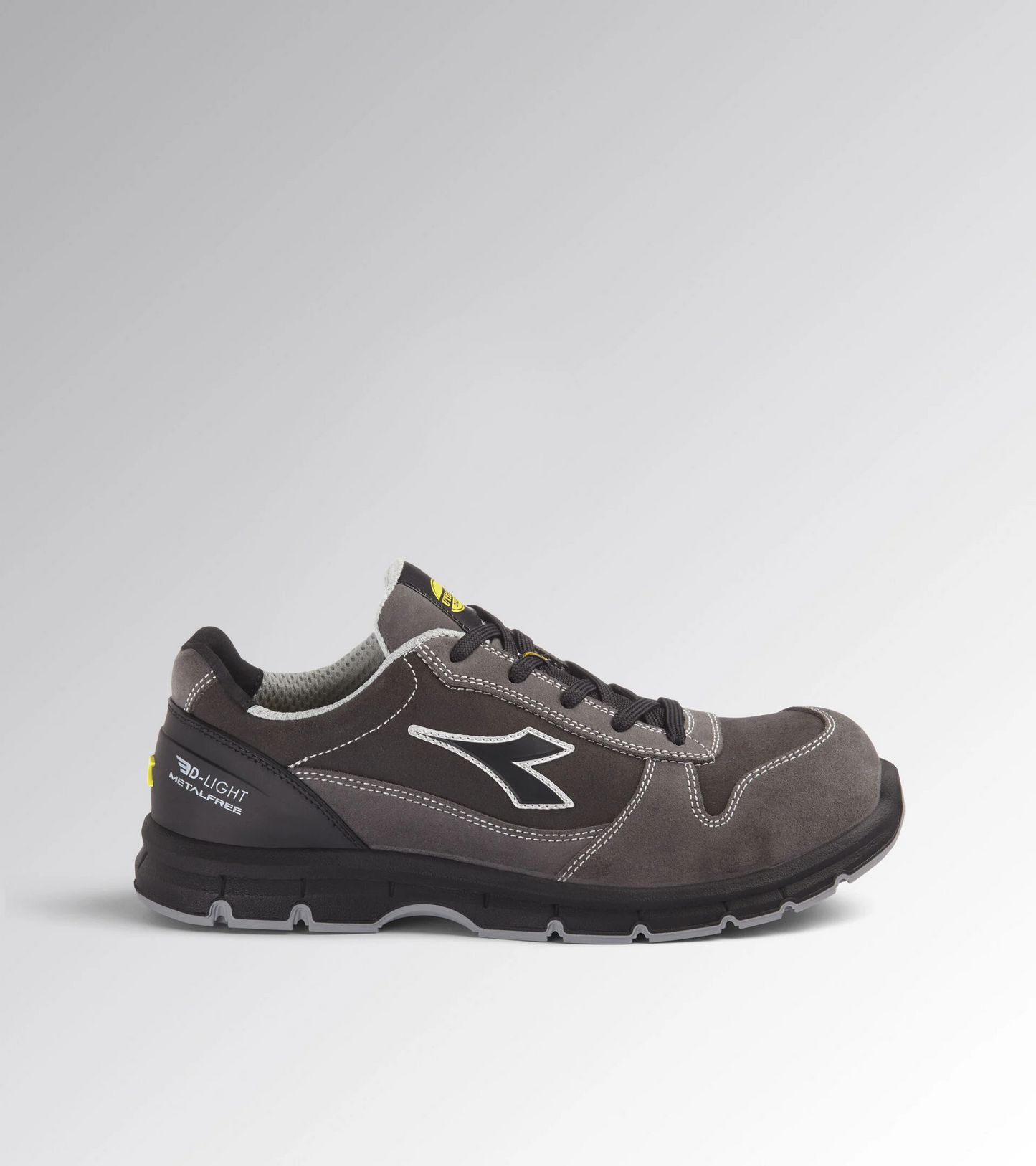 Scarpe Antinfortunistiche Diadora Utility RUN LOW METAL FREE S3L FO SR ESD 179896 D0443 GRIGIO ACCIAIO/ANTRACITE