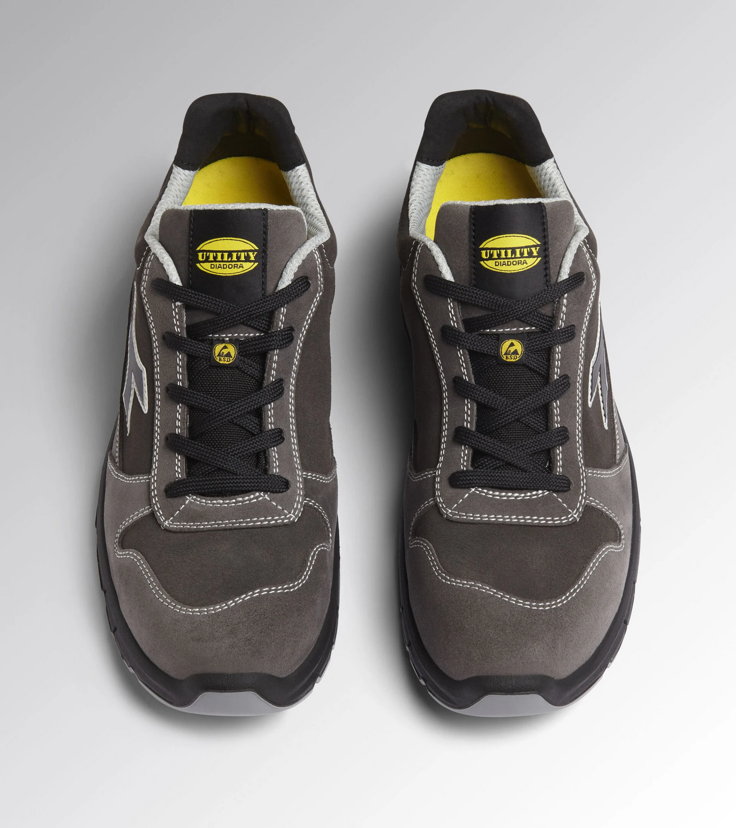 Scarpe Antinfortunistiche Diadora Utility RUN LOW METAL FREE S3L FO SR ESD 179896 D0443 GRIGIO ACCIAIO/ANTRACITE