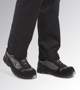 Scarpe Antinfortunistiche Diadora Utility RUN TEXT LOW METAL FREE S1PL FO SR ESD 179897 C0732 NERO/GRIGIO CARBONE