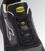 Scarpe Antinfortunistiche Diadora Utility RUN TEXT LOW METAL FREE S1PL FO SR ESD 179897 C0732 NERO/GRIGIO CARBONE