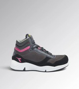 Scarpe Antinfortunistiche Diadora Utility Donna ATHENA MID S3L FO SR ESD NERO FUMO/POMODORO 179901 D0458