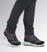 Scarpe Antinfortunistiche Diadora Utility Donna ATHENA MID S3L FO SR ESD NERO FUMO/POMODORO 179901 D0458