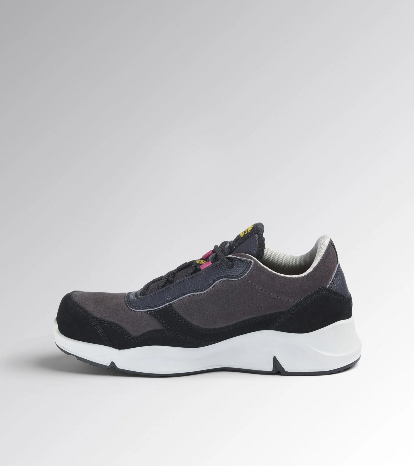 Scarpe Antinfortunistiche Diadora Utility Donna ATHENA LOW S3L FO SR ESD NERO FUMO/POMODORO 179902 D0458