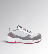 Scarpe Antinfortunistiche Diadora Utility Donna ATHENA TEXT LOW S1PL FO SR ESD GRIGIO ALLUMINIO/POMODORO 179903 D0459