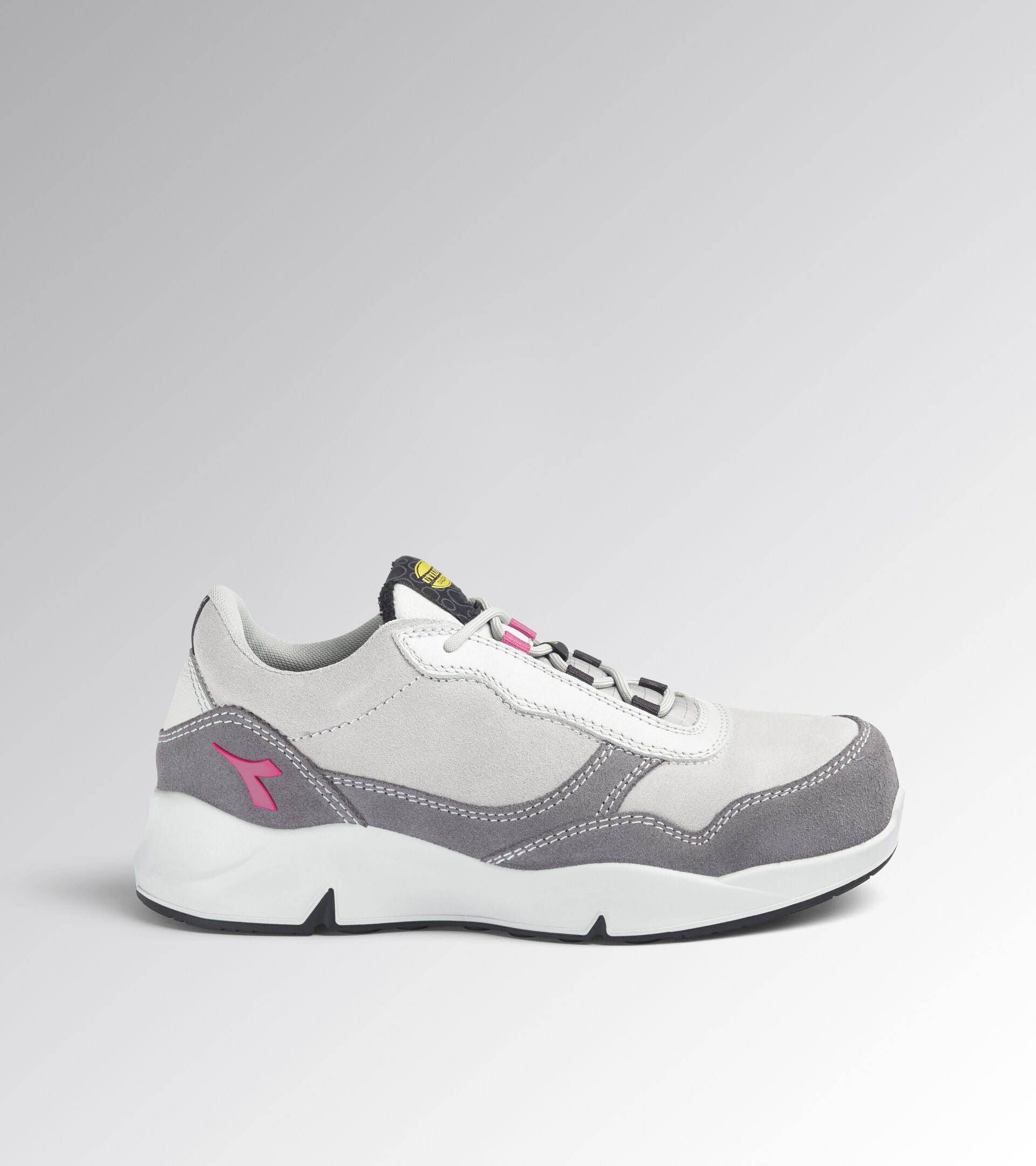 Scarpe Antinfortunistiche Diadora Utility Donna ATHENA LOW S3L FO SR ESD GRIGIO ALLUMINIO/POMODORO 179902 D0459