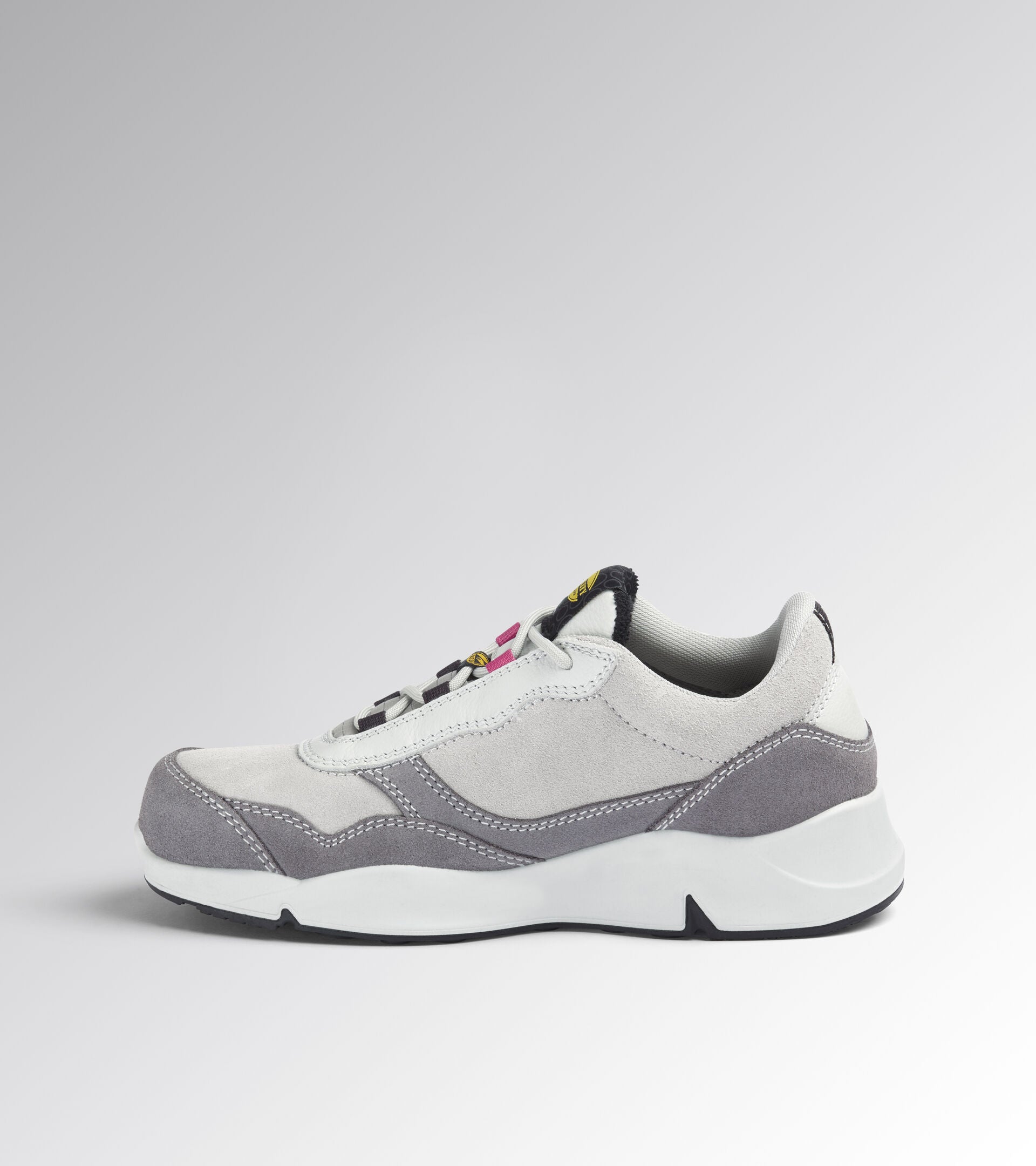 Scarpe Antinfortunistiche Diadora Utility Donna ATHENA LOW S3L FO SR ESD GRIGIO ALLUMINIO/POMODORO 179902 D0459