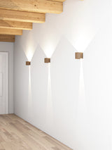 Proiettore da esterno quadrato 6,8W 3000K IP54 Bianco Beneito Faure 3983