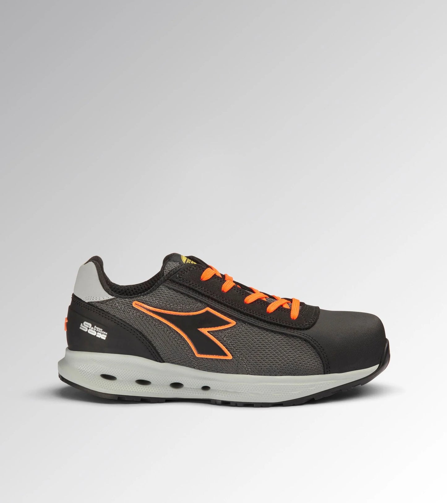 GLOVE A.BOX LOW PRO S1PS FO SR HRO ESD GRIGIO ASFALTO/ARANCIO FLUO