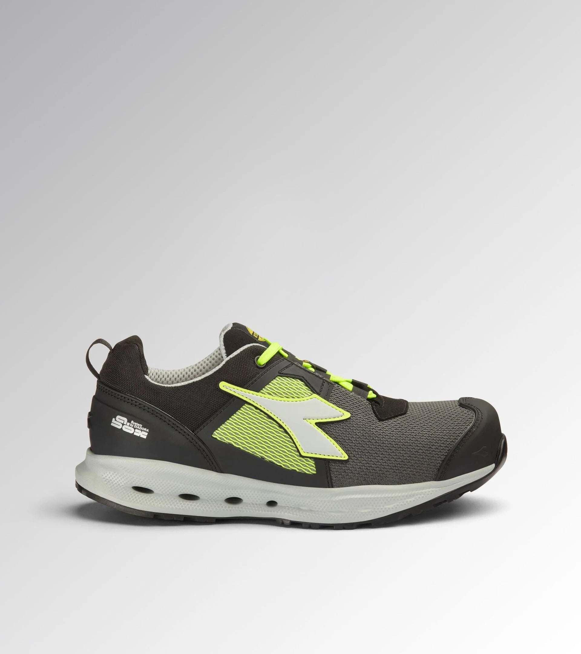 GLOVE A.BOX LOW GHOST S1PS- BLACK/YELLOW FLUO