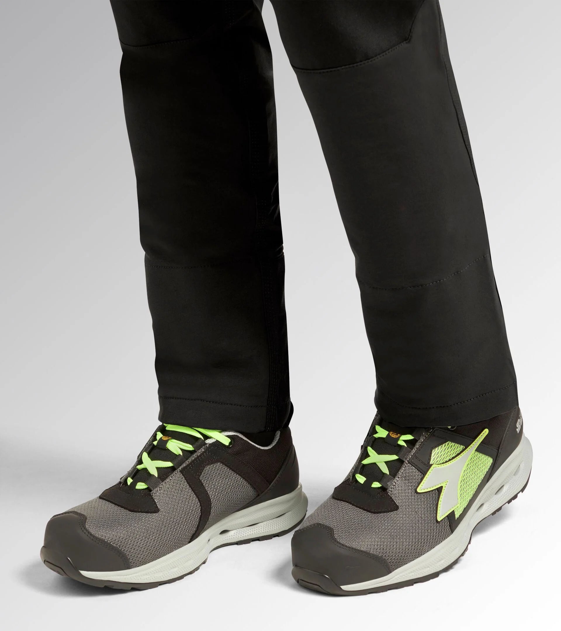 GLOVE A.BOX LOW GHOST S1PS- BLACK/YELLOW FLUO