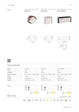 Proiettore led da esterno tondo 15W IP65 Bianco switch Beneito Faure 4957