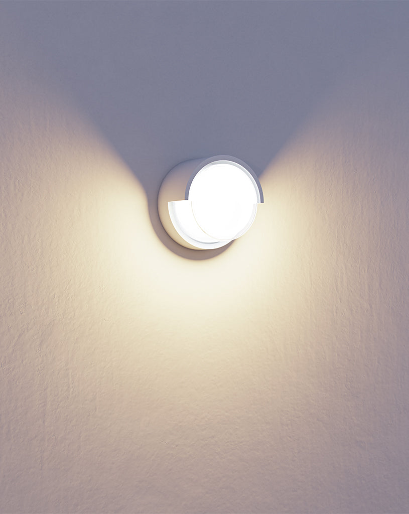 Proiettore led da esterno quadrato 15W IP65 Nero switch Beneito Faure 4961