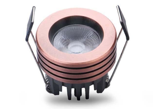 IPERLUX LED MINI SPOTLIGHT RAME AC85-265V 5W 4000K 530LM incluso driver