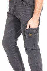 Jeans da lavoro elasticizzati JOBGR dalla vestibilità comoda  Grigio RICA LEWIS