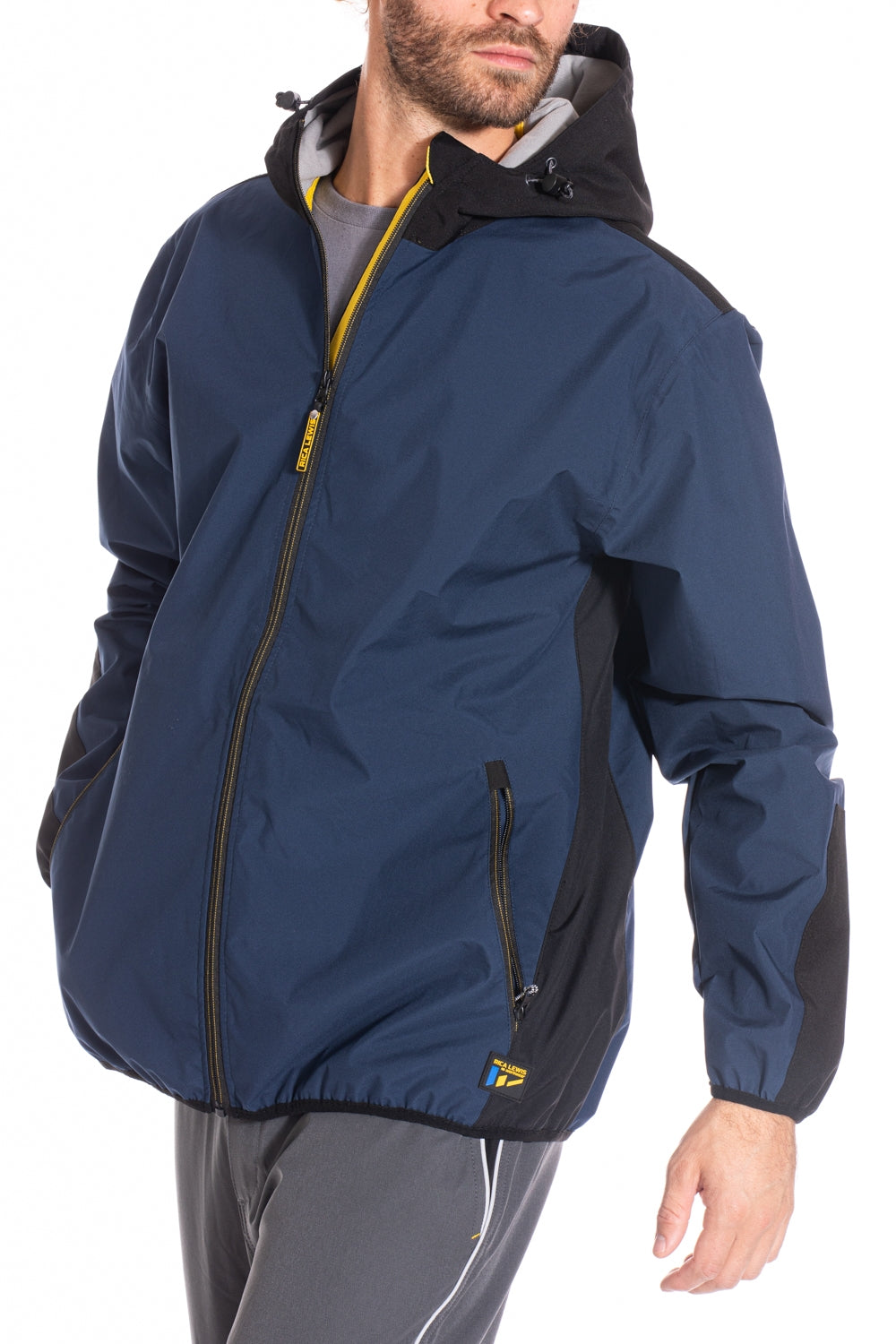 Giacca a vento con cappuccio OAK Blu RICA LEWIS