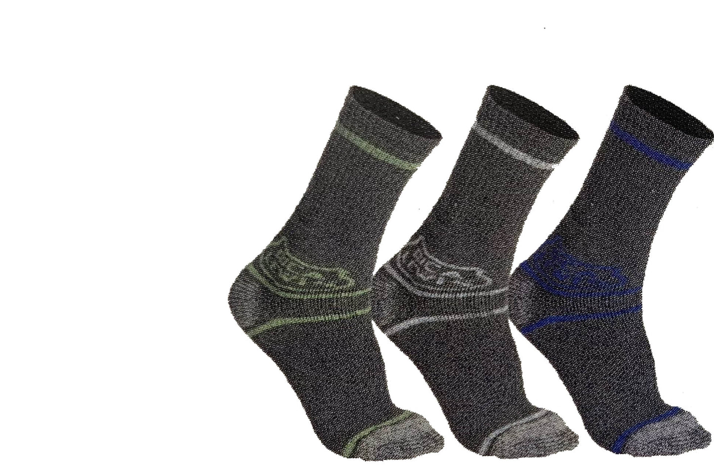 Set 3 Paia Calze da Lavoro Rica Lewis Tennis GRIGIO